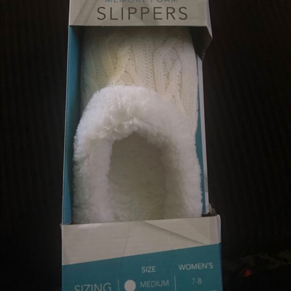 Memory foam slippers